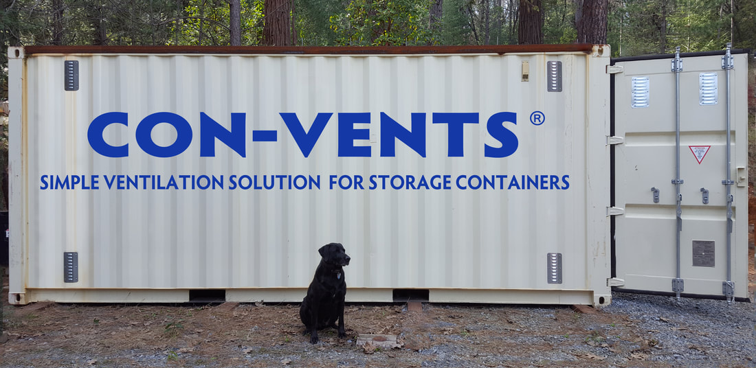 Con-Vents™ Simple Ventilation Solution for Storage Containers